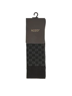 Bawełniane skarpety nieparzyste w monogramy KAZAR