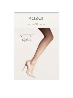 Beżowe matowe rajstopy 20 DEN