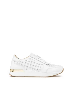 Białe sneakersy damskie