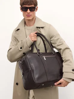 Brązowe klasyczne okulary wayfarer