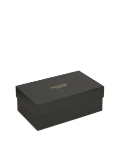 Brązowe loafersy ze skórzaną podeszwą