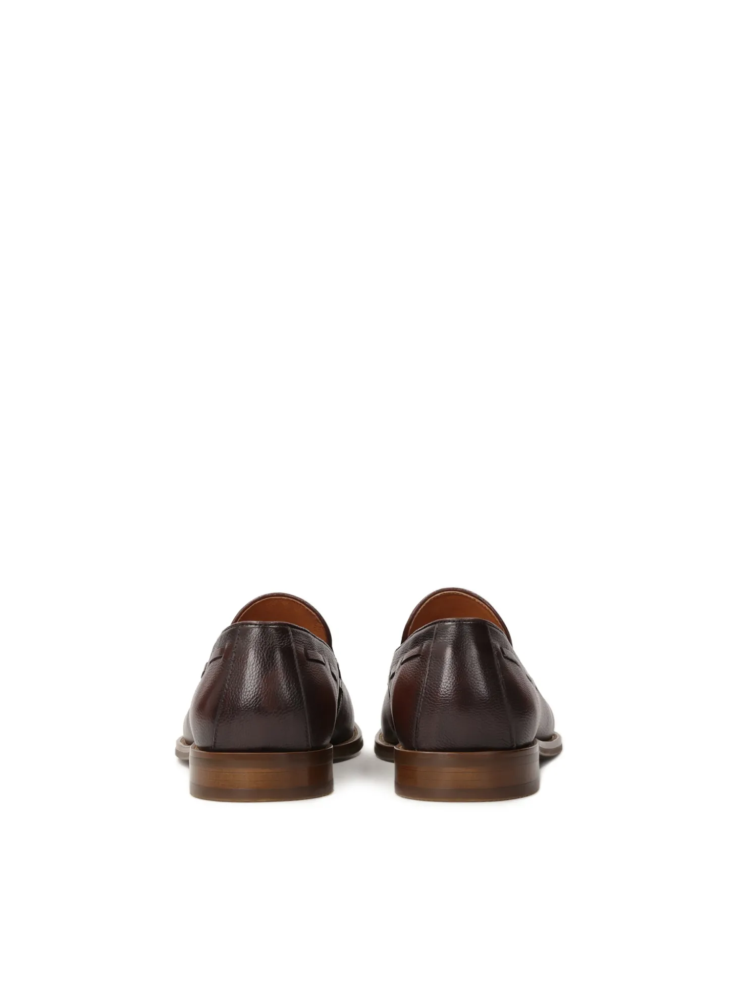 Brązowe loafersy z rzemykiem