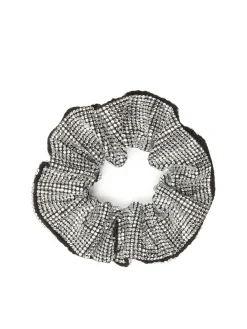 Błyszcząca gumka do włosów scrunchie