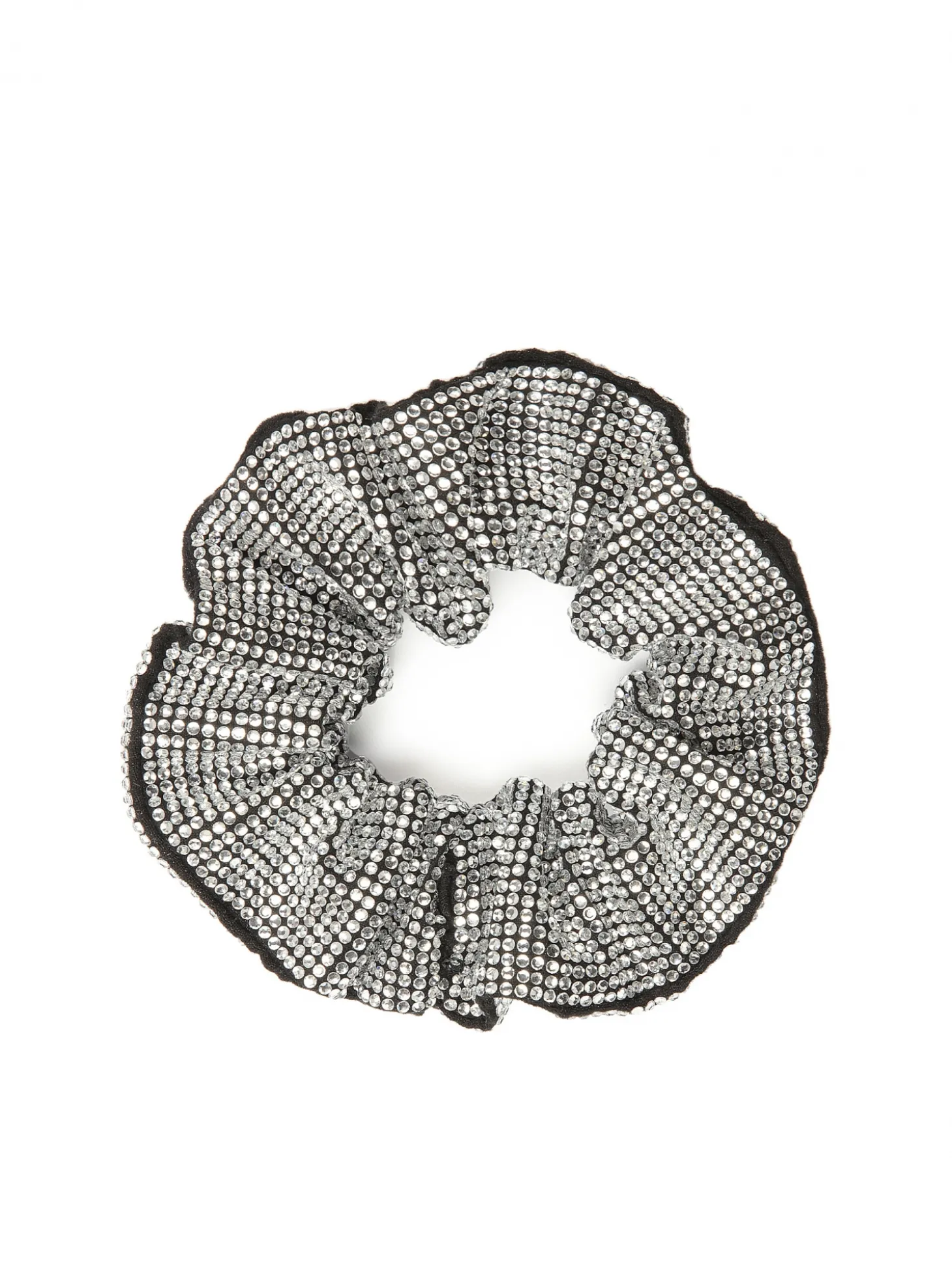 Błyszcząca gumka do włosów scrunchie