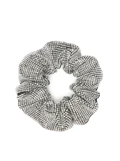 Błyszcząca gumka do włosów scrunchie