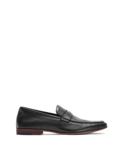 Czarne loafersy męskie