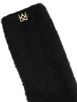 Czarne miękkie skarpety