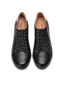 Czarne sneakersy damskie
