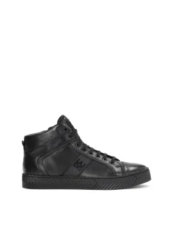 Czarne sneakersy męskie