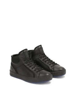Czarne sneakersy męskie