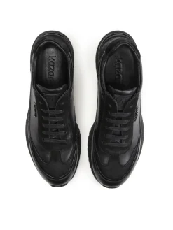 Czarne sneakersy męskie