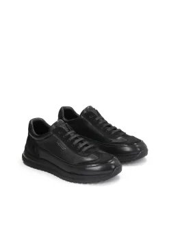 Czarne sneakersy męskie