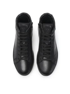 Czarne sneakersy męskie