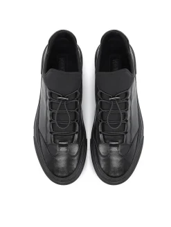 Czarne sneakersy męskie