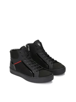 Czarne sneakersy męskie