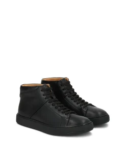 Czarne wysokie sneakersy