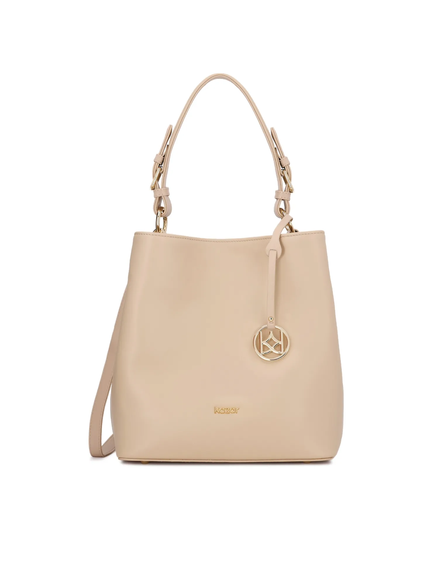 Elegancka skórzana torebka do ręki i na ramię