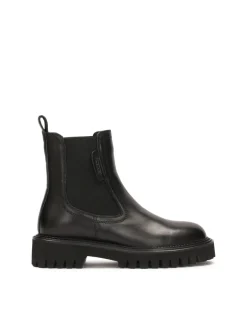 Klasyczne chelsea boots z licowej skóry