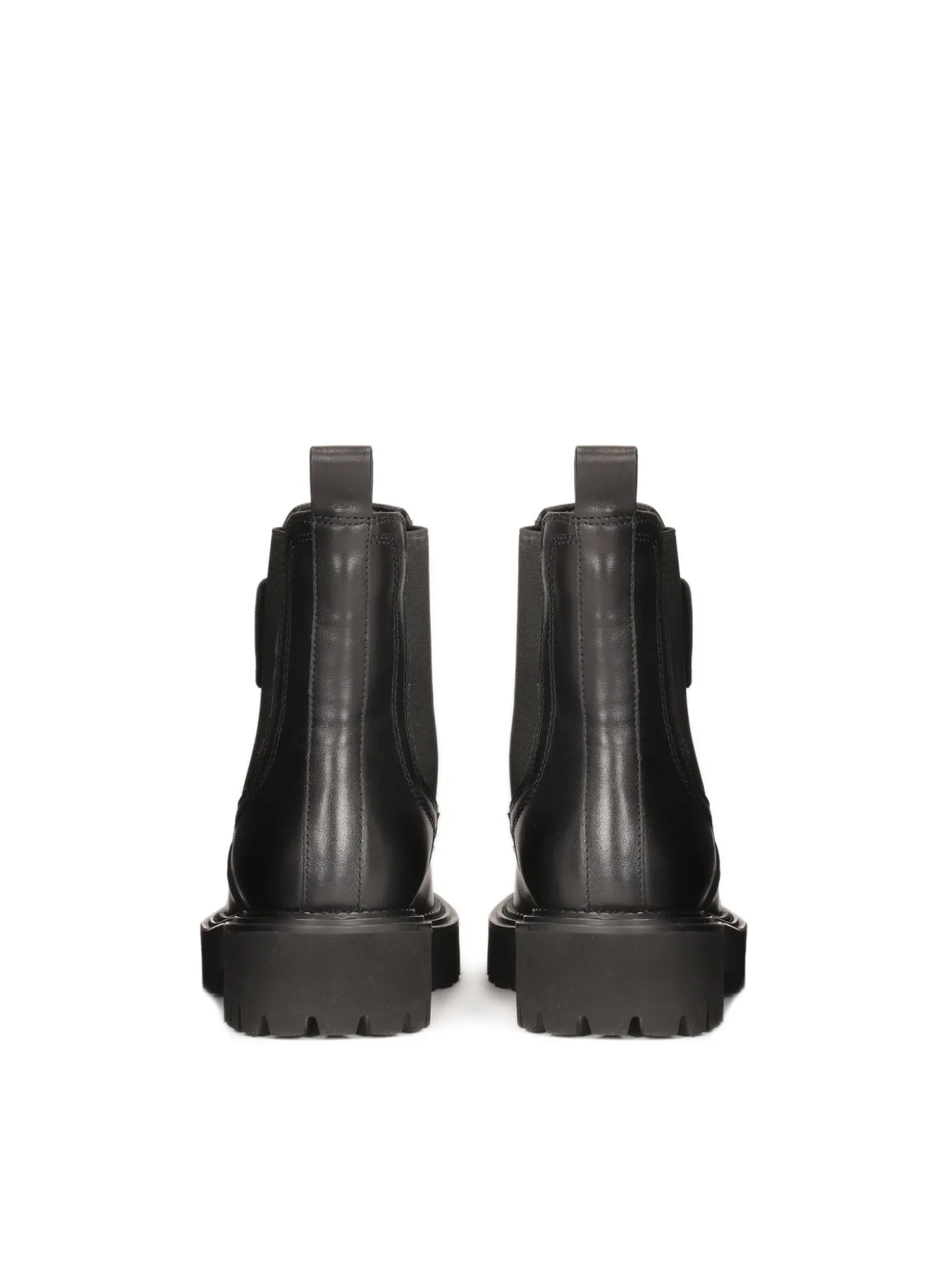 Klasyczne chelsea boots z licowej skóry
