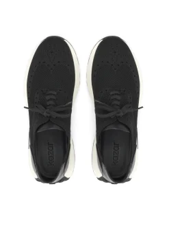 Miejskie sneakersy z tkaniny i skóry
