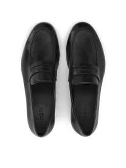 Minimalistyczne loafersy ze skóry