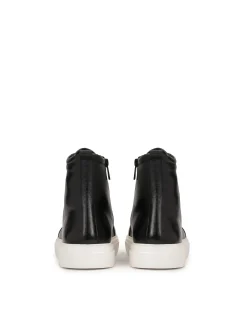 Minimalistyczne sneakersy męskie z wysoką cholewką