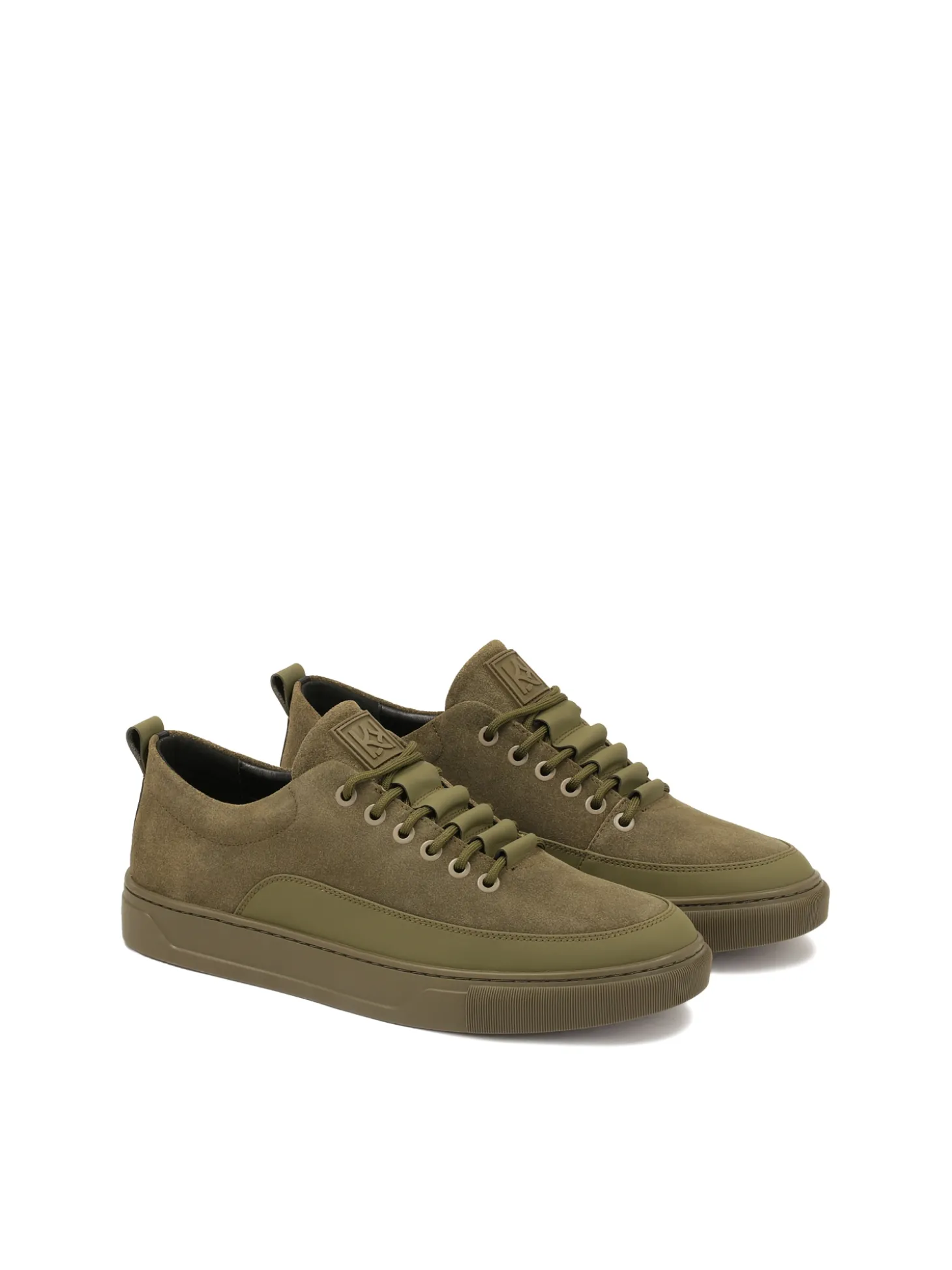 Męskie sneakersy w kolorze khaki