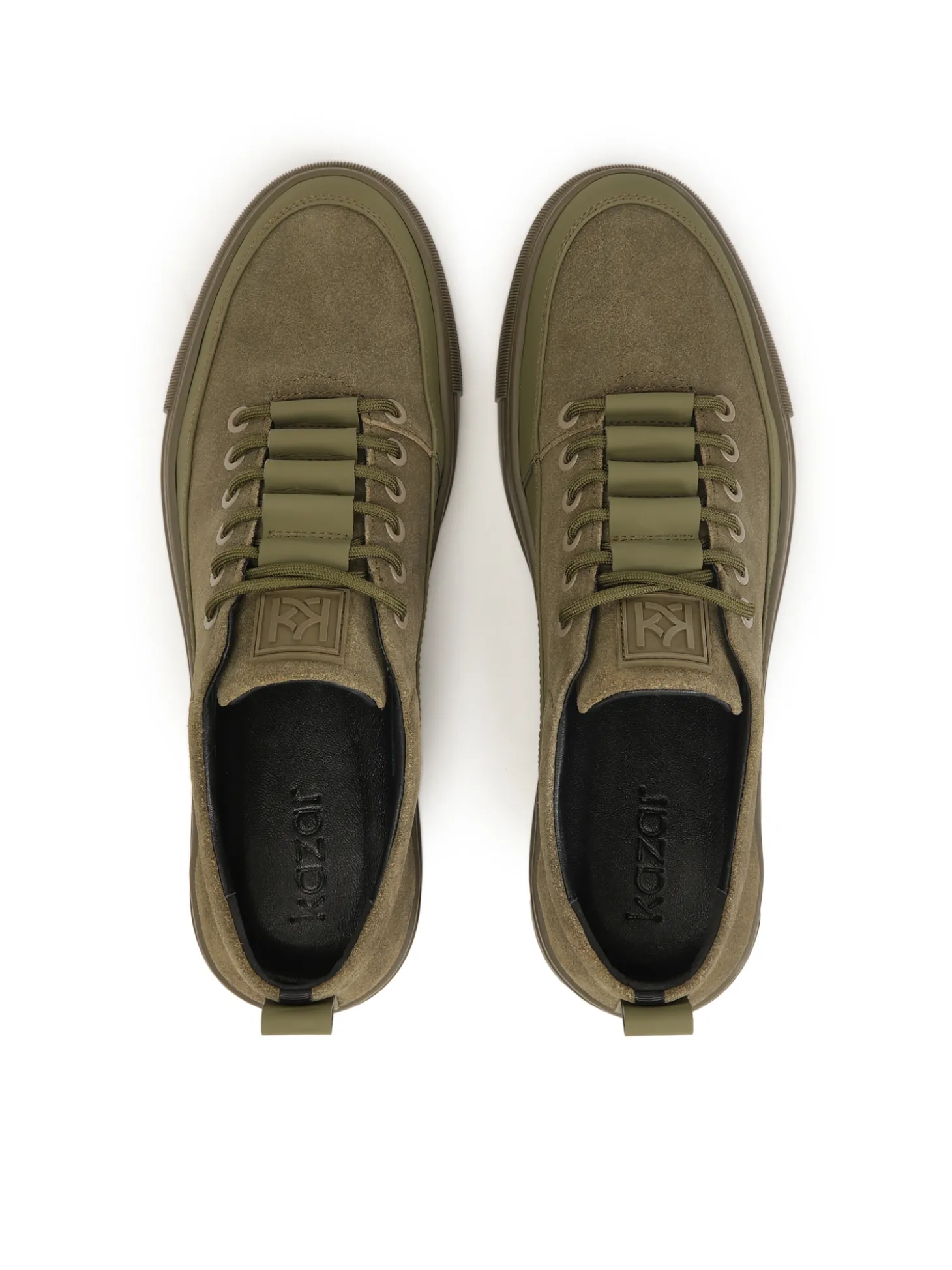 Męskie sneakersy w kolorze khaki