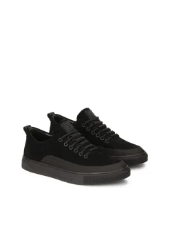 Męskie sneakersy z łączonych materiałów