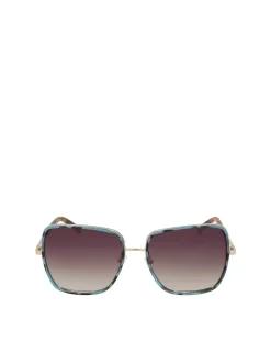 Multikolorowe okulary damskie