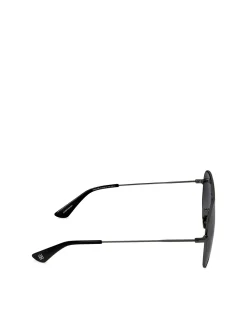Okulary przeciwsłoneczne pilotki gun metal