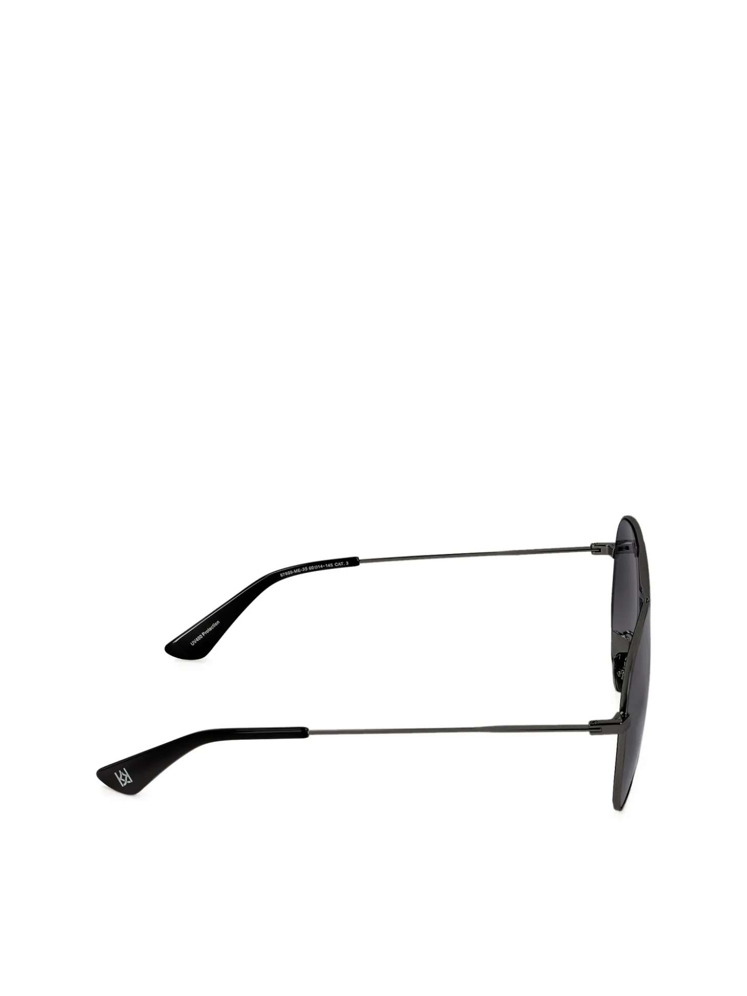 Okulary przeciwsłoneczne pilotki gun metal