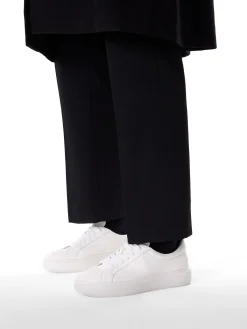 Skórzane męskie sneakersy