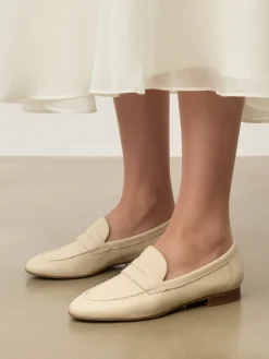 Skórzane półbuty slip on