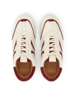 Skórzane sneakersy w stylu vintage