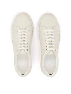 Sneakersy basic ze skóry naturalnej