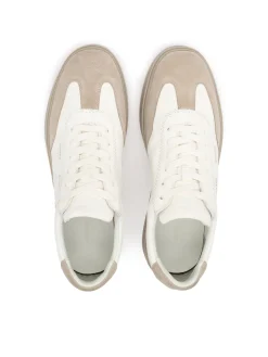Sneakersy męskie z zamszu i skóry naturalnej