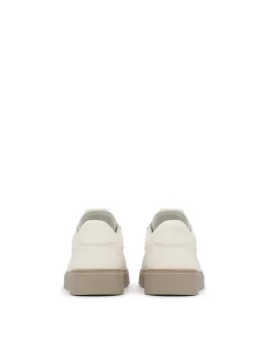 Sneakersy z naturalnej skóry w odcieniu off-white