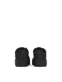 Sneakersy z włosiem naturalnym we wzór zebry