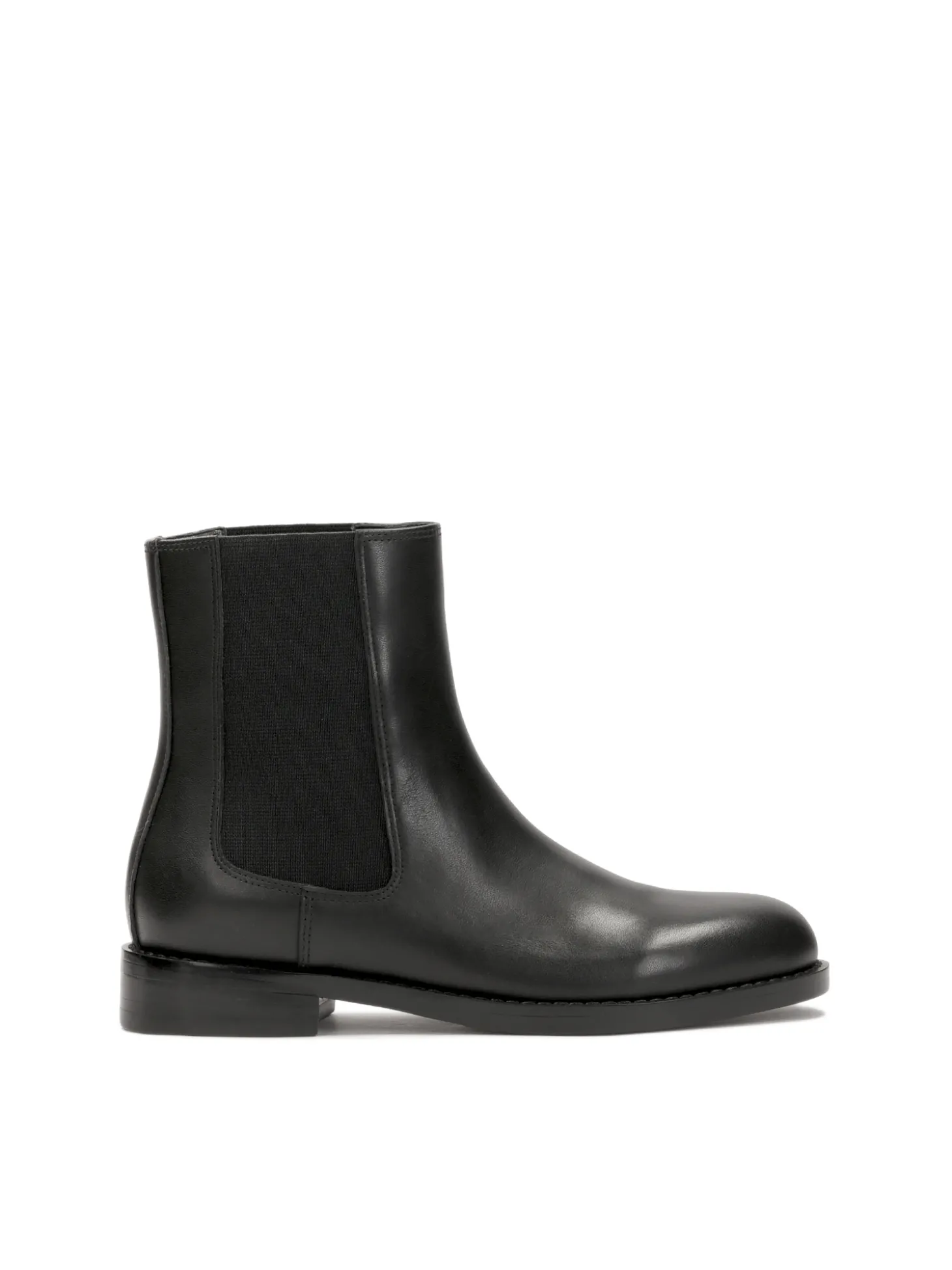 Wsuwane botki na płaskiej podeszwie
