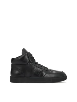 Wysokie sneakersy z naturalnej skóry